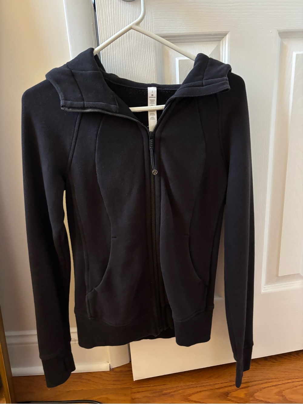 Lululemon Scuba zip front hoodie